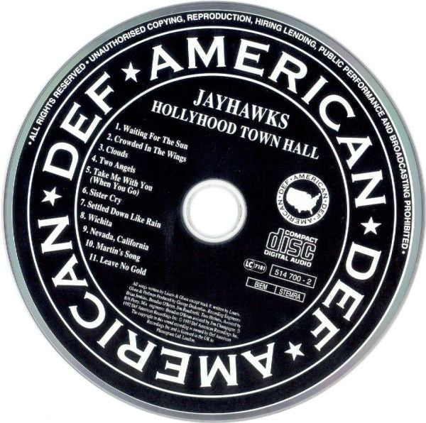 Jayhawks, The - Hollywood Town Hall (tweedehands CD)