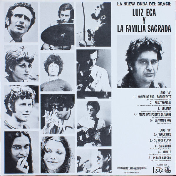 Luiz Eça Y La Familia Sagrada - La Nueva Onda De Brasil (LP) - Velvet Music