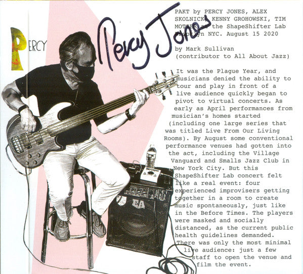 PAKT (5), Percy Jones, Alex Skolnick, Kenny Grohowski, Tim Motzer - PAKT (CD d'occasion)