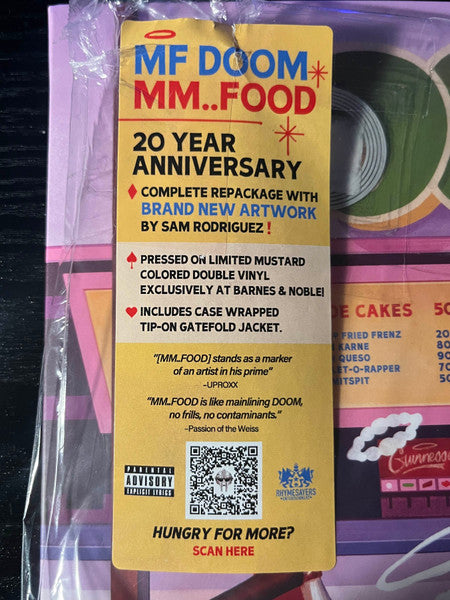 MF Doom - Mm..food (20th anniversary) (LP) - Velvet Music