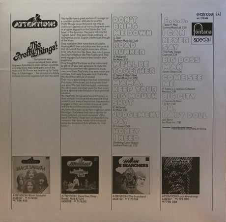 Pretty Things, The - Attention! The Pretty Things! (tweedehands LP) - Velvet Music