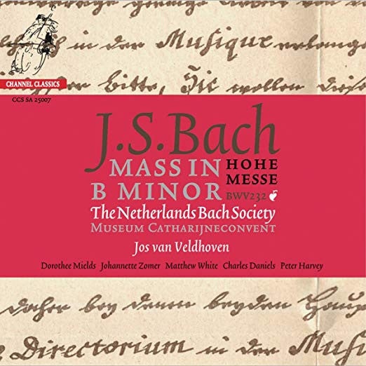 Netherlands Bach Society, The, Jos Van Veldhoven, Johann Sebastian Bach - Mass In B Minor - Hohe Messe (second-hand CD)