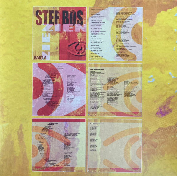 Stef Bos - Zien (LP) - Velvet Music