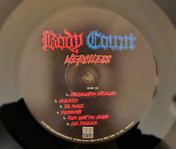 Body Count (2) - Merciless (LP) - Velvet Music