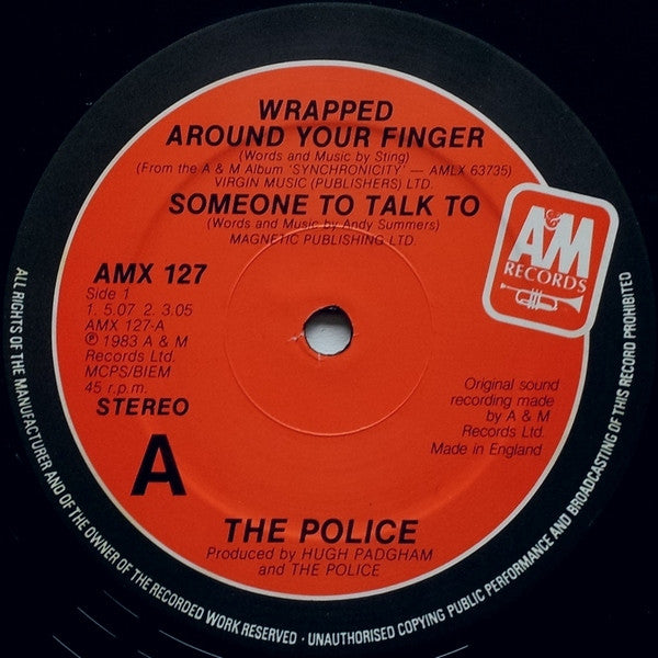 Police, The - Wrapped Around Your Finger (tweedehands LP) - Velvet Music