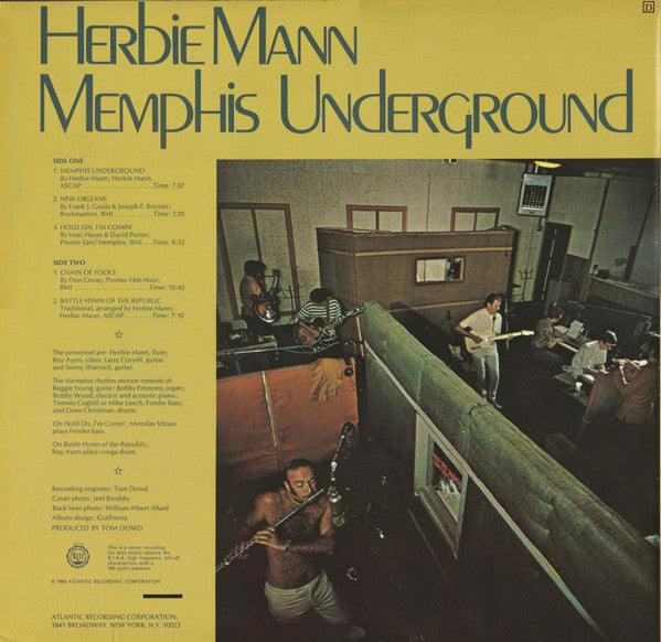 Herbie Mann - Memphis Underground (tweedehands LP) - Velvet Music