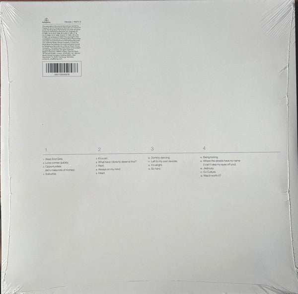 Pet Shop Boys - Discography (The Complete Singles Collection 1985-1991) (LP) - Velvet Music
